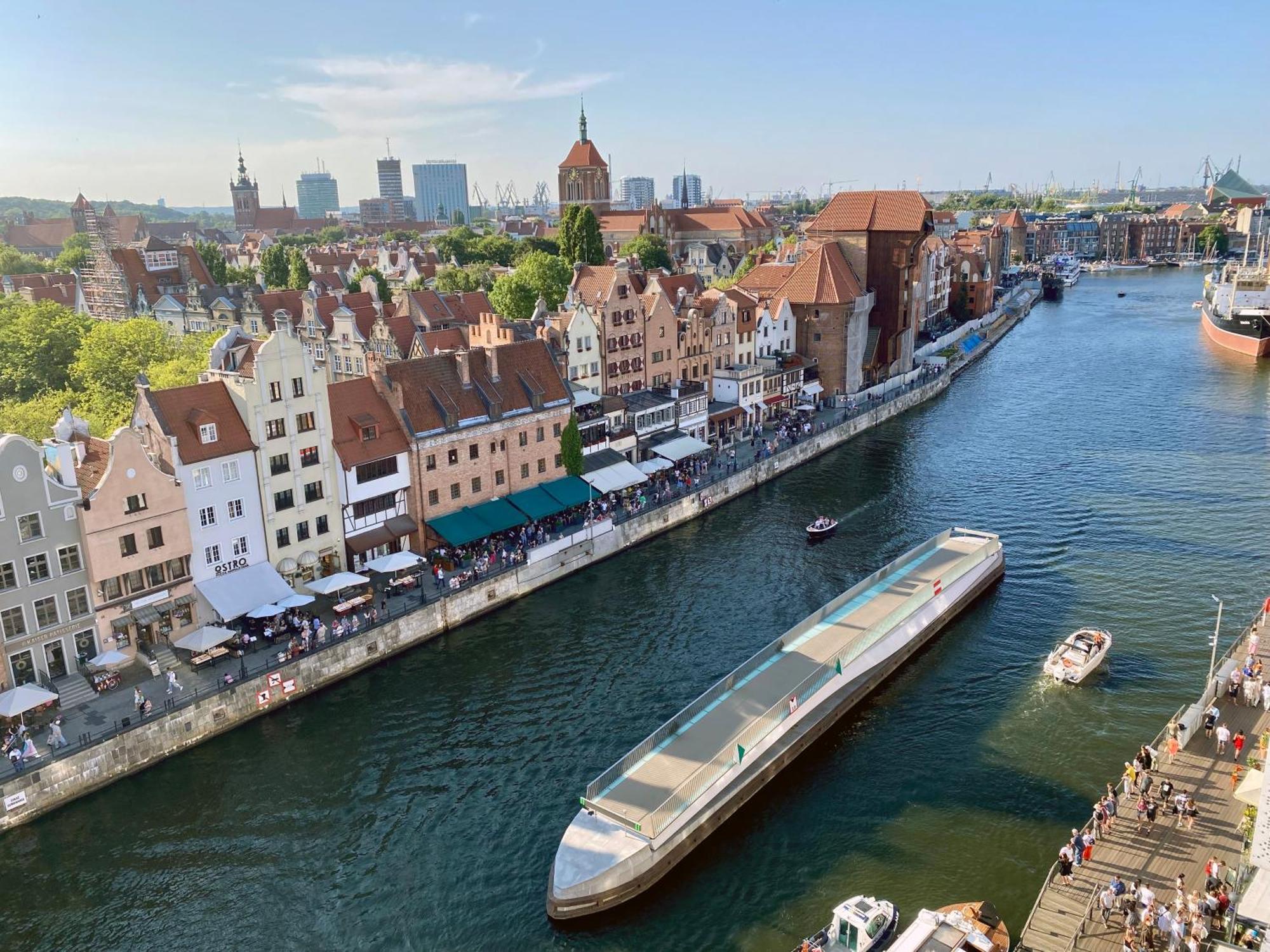 Hello Apartments Amazing River View 4 Bedrooms & Balcony Gdansk Exterior photo